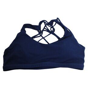 IAB MFG Blue Sports Bra Ladies Size 8 Medium